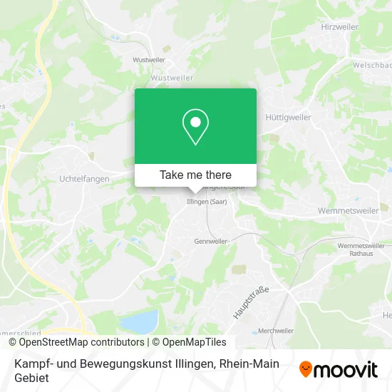 Карта Kampf- und Bewegungskunst Illingen