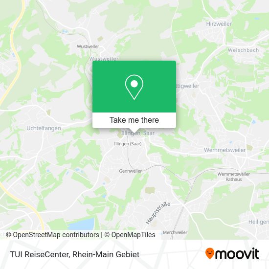 Карта TUI ReiseCenter