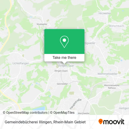 Карта Gemeindebücherei Illingen