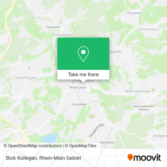 Карта Bick Kollegen
