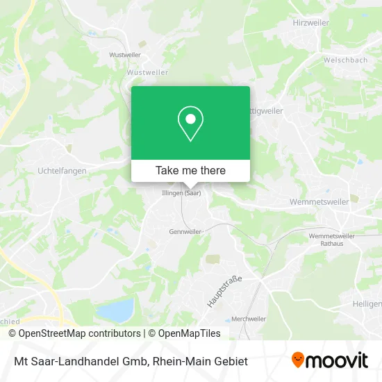 Карта Mt Saar-Landhandel Gmb