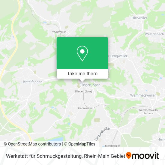 Карта Werkstatt für Schmuckgestaltung