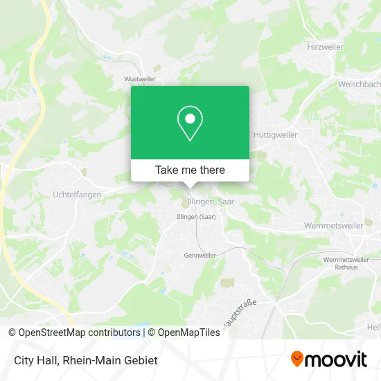 Rathaus map