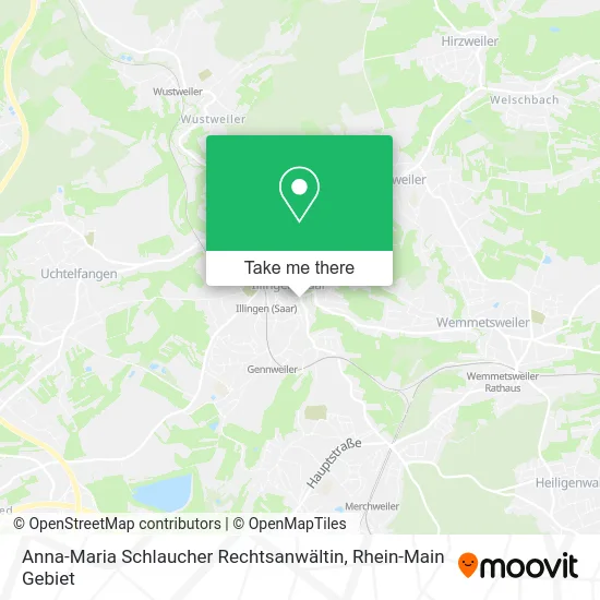 Карта Anna-Maria Schlaucher Rechtsanwältin