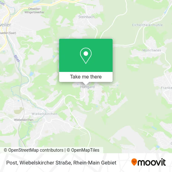 Карта Post, Wiebelskircher Straße