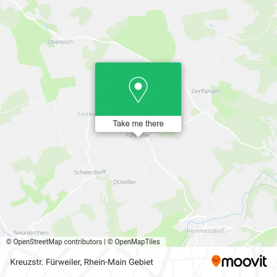 Карта Kreuzstr. Fürweiler