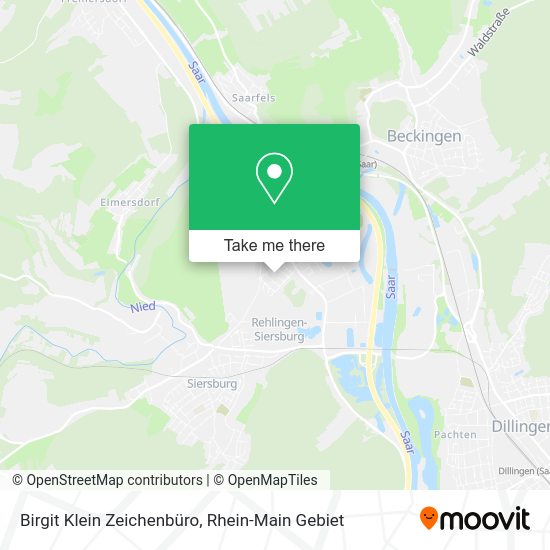 Карта Birgit Klein Zeichenbüro