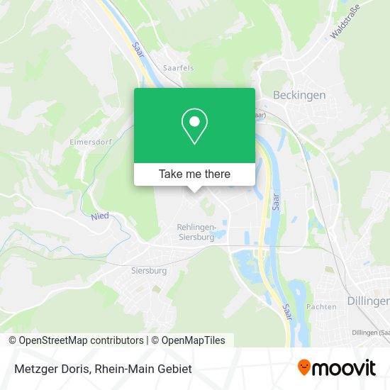 Карта Metzger Doris