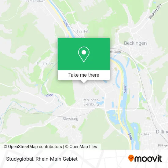 Карта Studyglobal