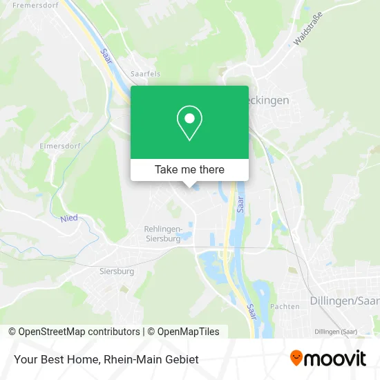 Your Best Home map