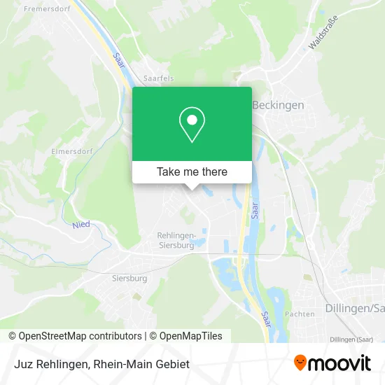 Карта Juz Rehlingen