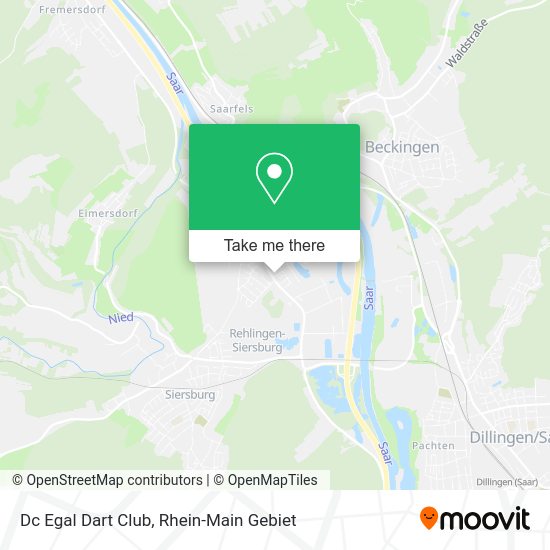 Карта Dc Egal Dart Club