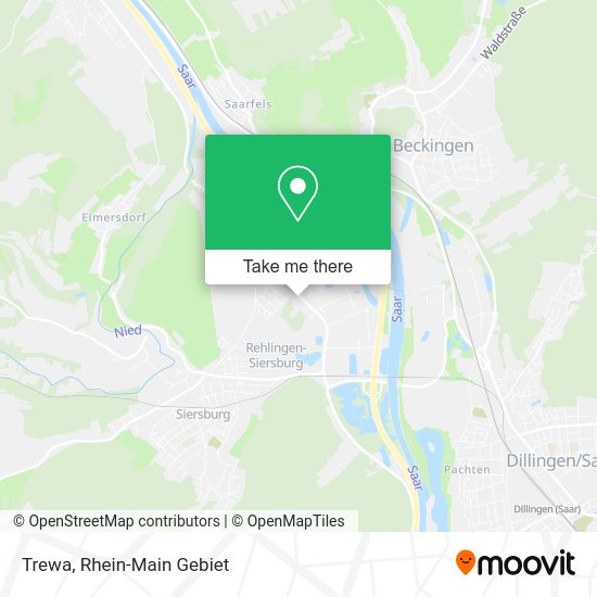 Карта Trewa