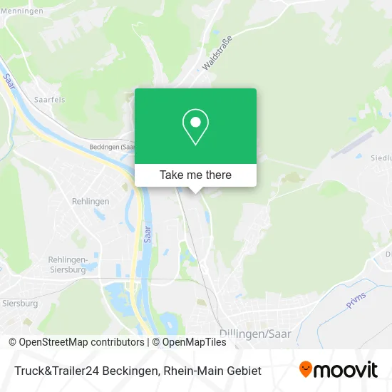 Карта Truck&Trailer24 Beckingen