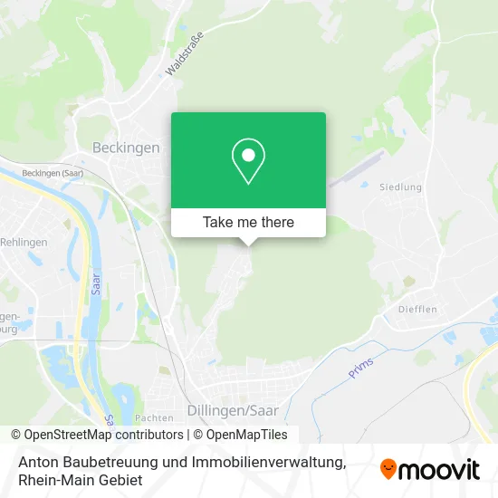 Карта Anton Baubetreuung und Immobilienverwaltung