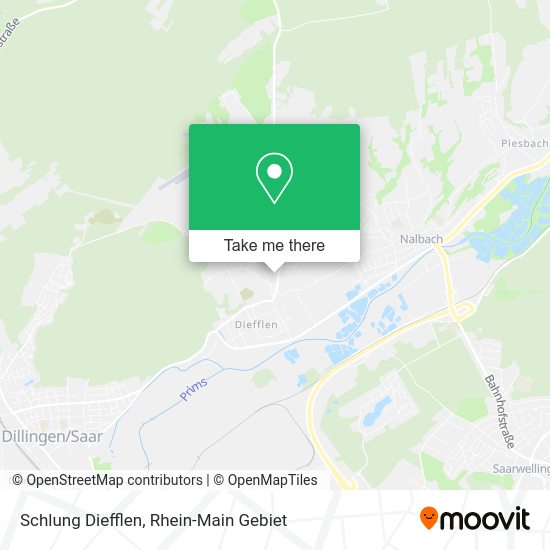 Карта Schlung Diefflen