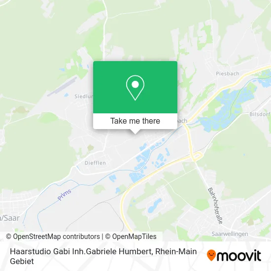 Карта Haarstudio Gabi Inh.Gabriele Humbert