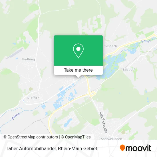 Карта Taher Automobilhandel