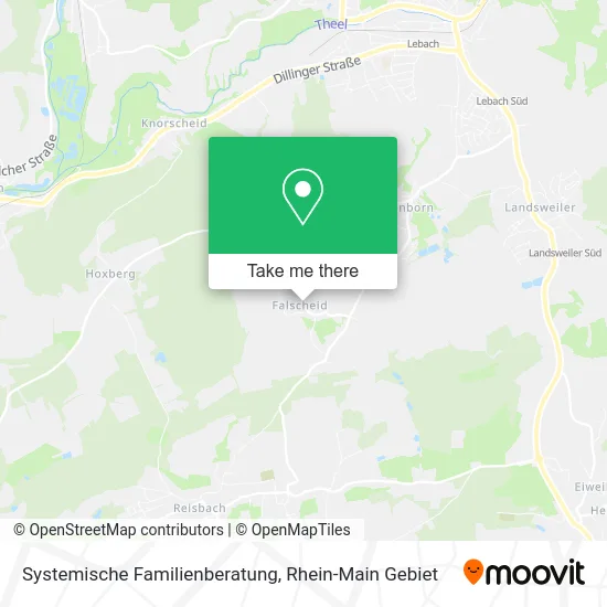 Карта Systemische Familienberatung