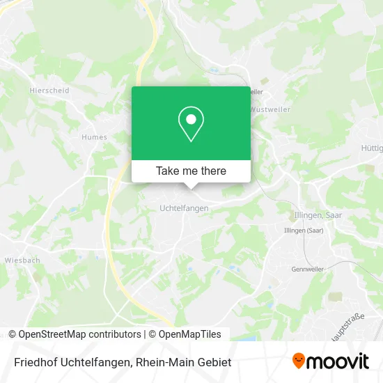 Карта Friedhof Uchtelfangen