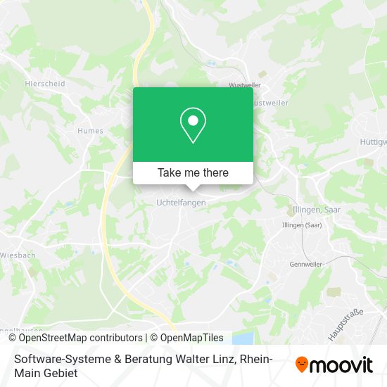 Карта Software-Systeme & Beratung Walter Linz