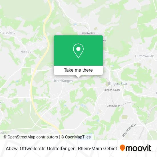 Карта Abzw. Ottweilerstr. Uchtelfangen