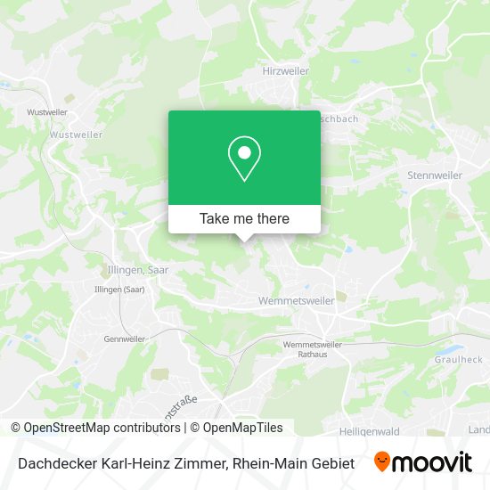 Карта Dachdecker Karl-Heinz Zimmer