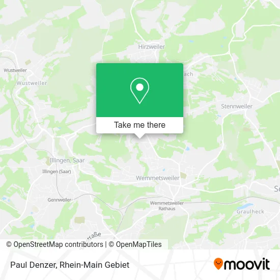 Карта Paul Denzer