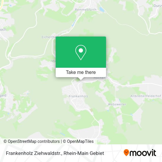 Карта Frankenholz Ziehwaldstr.