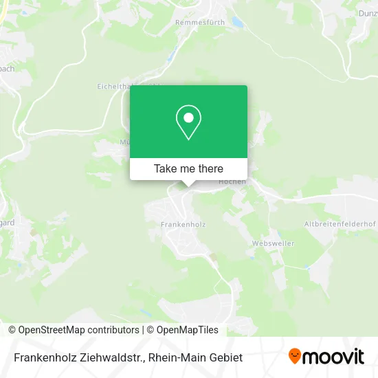 Карта Frankenholz Ziehwaldstr.