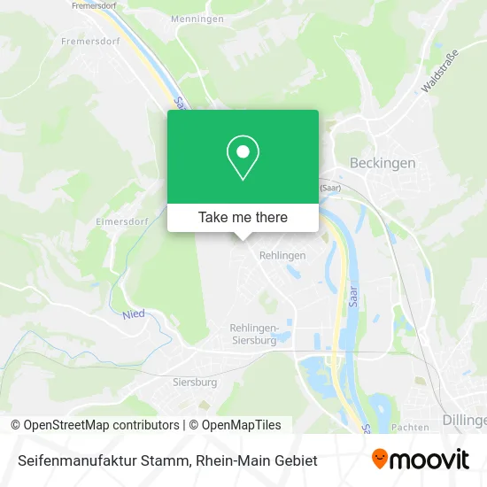 Карта Seifenmanufaktur Stamm