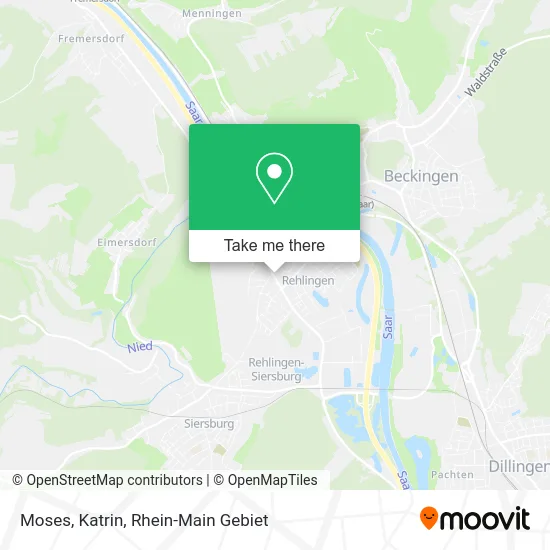 Карта Moses, Katrin