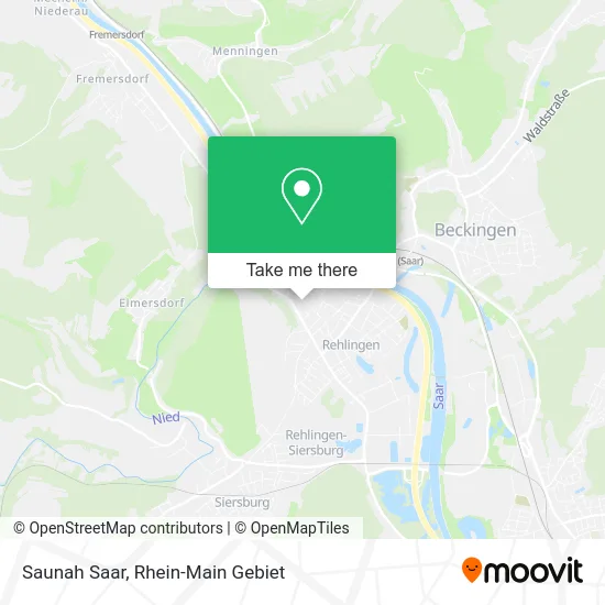 Карта Saunah Saar