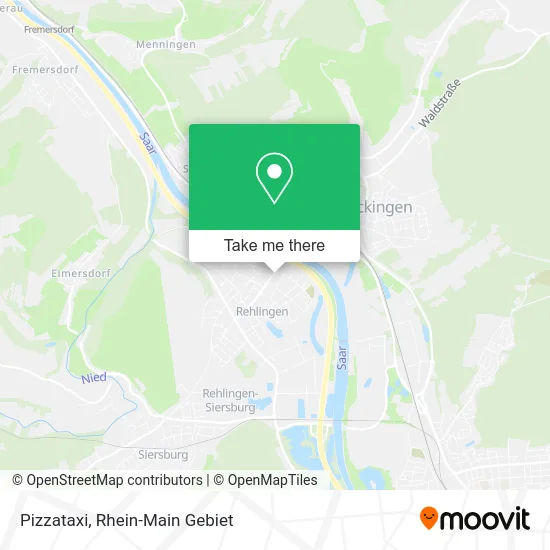 Карта Pizzataxi