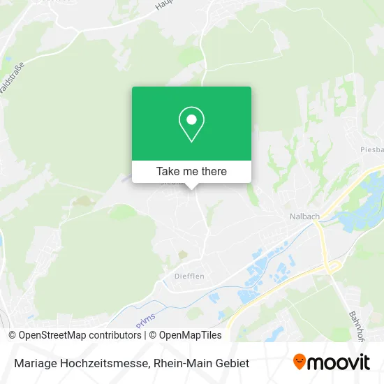 Карта Mariage Hochzeitsmesse