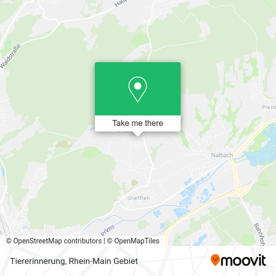 Карта Tiererinnerung