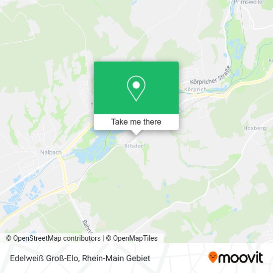 Карта Edelweiß Groß-Elo