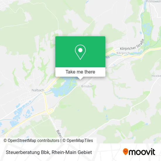 Карта Steuerberatung Bbk