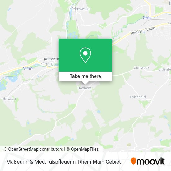 Карта Maßeurin & Med.Fußpflegerin