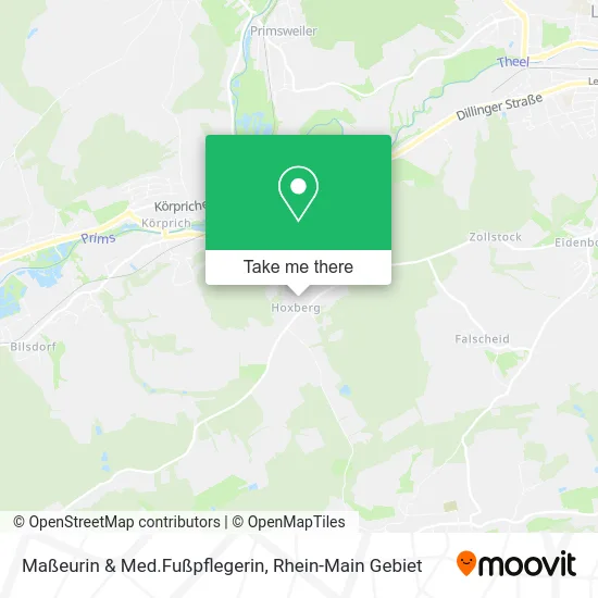 Карта Maßeurin & Med.Fußpflegerin