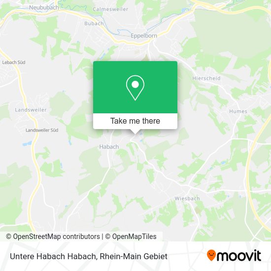 Карта Untere Habach Habach