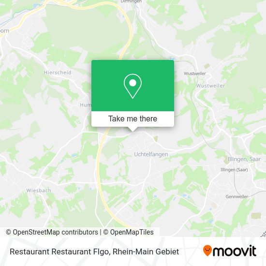 Карта Restaurant Restaurant Flgo