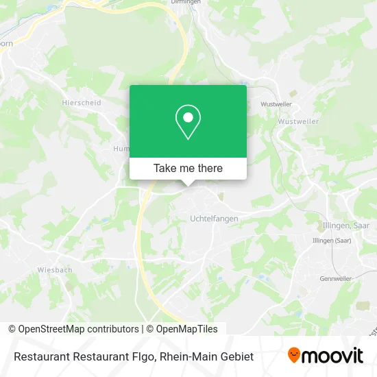 Карта Restaurant Restaurant Flgo