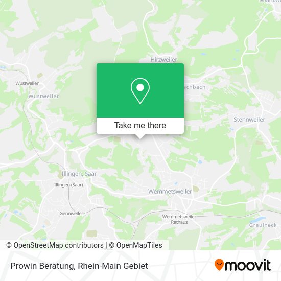 Карта Prowin Beratung