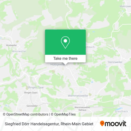 Карта Siegfried Dörr Handelsagentur