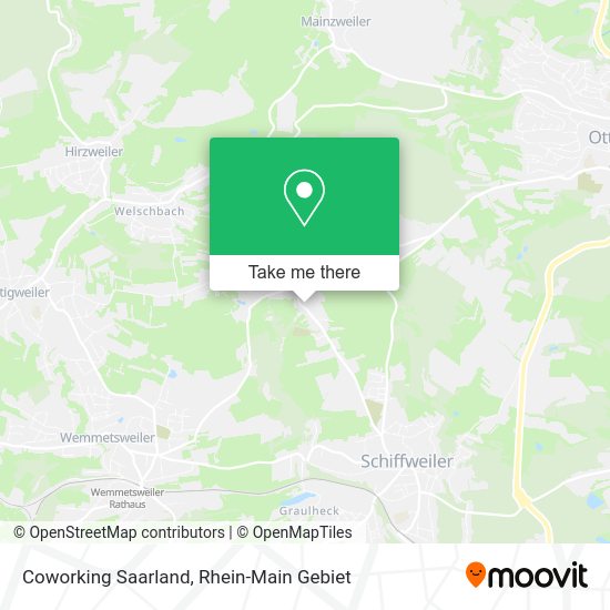 Карта Coworking Saarland
