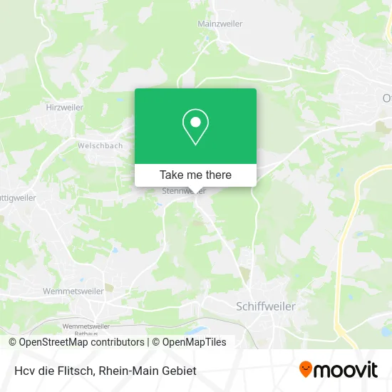 Карта Hcv die Flitsch
