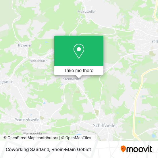 Карта Coworking Saarland