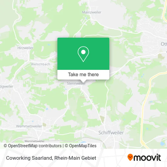 Карта Coworking Saarland
