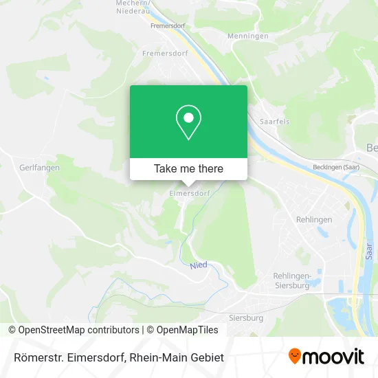 Römerstr. Eimersdorf map